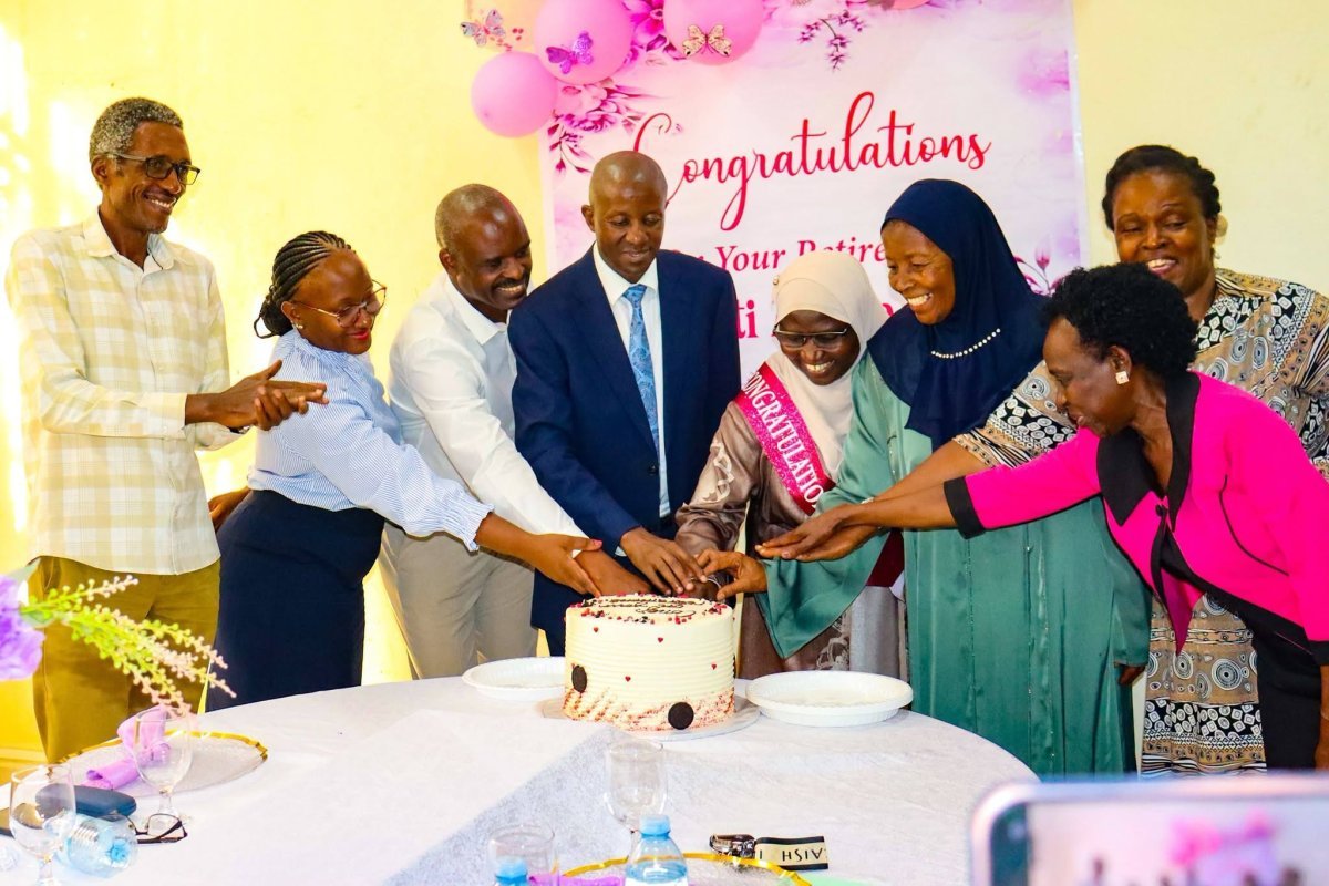 MUBS Honors Deputy Bursar Hajjat Lucy Alinda as She Retires After 38 Years of Service